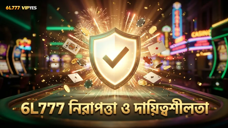 নিরাপত্তা ও দায়িত্বশীল গেমিং নিশ্চিত করতে 6L777 এর প্রচেষ্টা