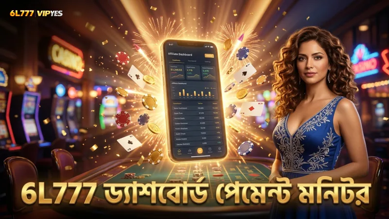6L777 এজেন্ট প্রোগ্রাম ড্যাশবোর্ডে পেমেন্ট রেকর্ড মনিটর করুন