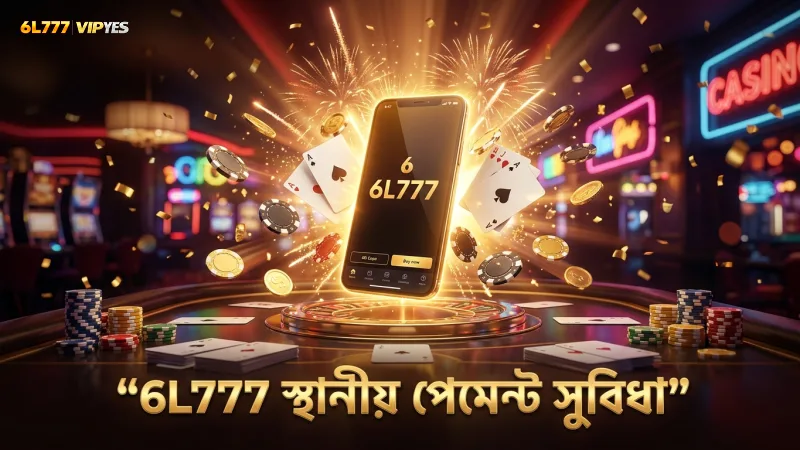 ৩টি রাউন্ডে জেতার সম্ভাবনা বাড়াতে 6L777-এর স্থানীয় পেমেন্ট সুবিধা ব্যবহার করুন।
