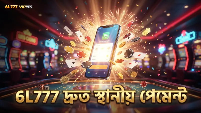 স্থানীয় পেমেন্ট অপশনের মাধ্যমে দ্রুত লেনদেন নিশ্চিত করে 6L777
