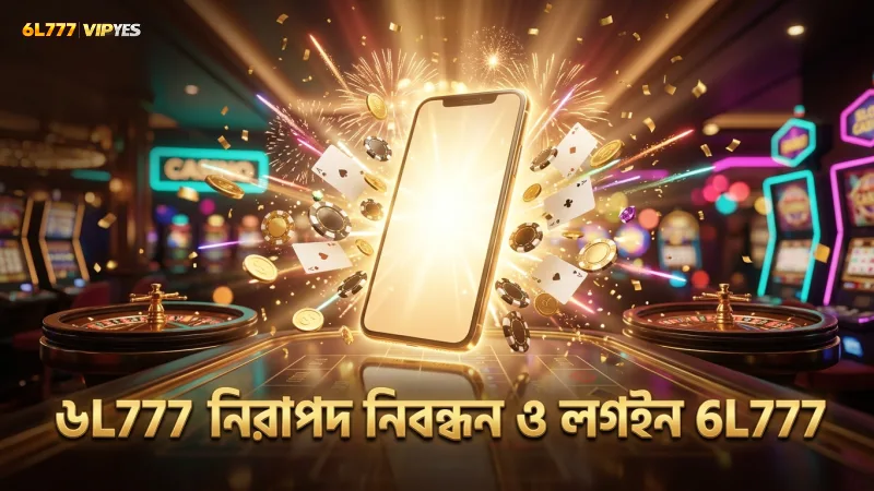 ৬L777 ক্যাসিনোতে সহজ নিবন্ধন ও নিরাপদ লগইন সুবিধা