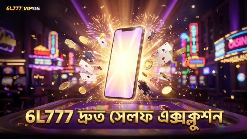 6L777 এর দ্রুত সেলফ-এক্সক্লুশন টুলস খেলোয়াড়দের সহায় করে।