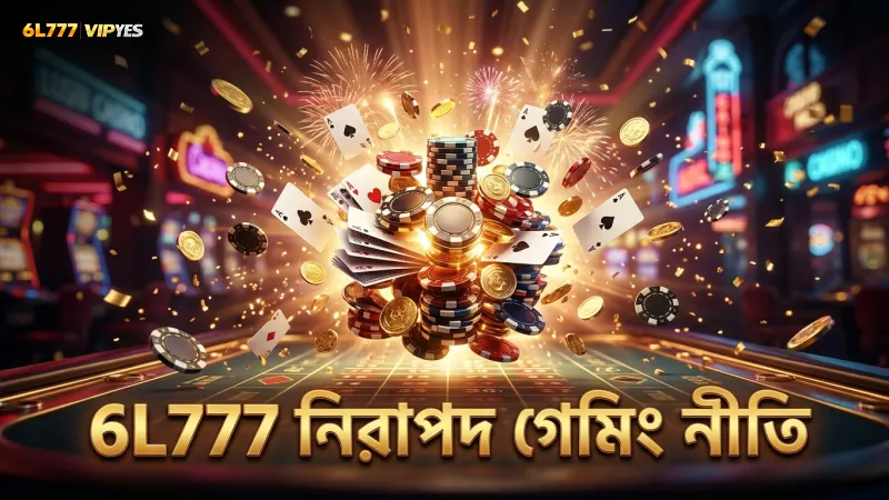নিরাপত্তা ব্যবস্থা ও দায়িত্বশীল গেমিং নীতি 6L777-এর মূল ভিত্তি।